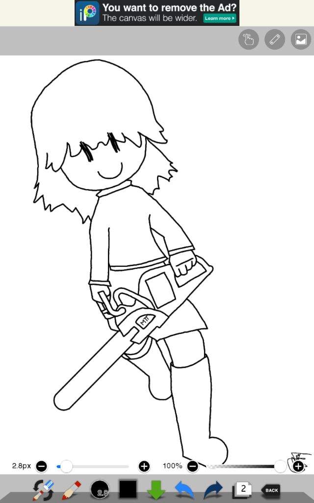 640x1024 Chara The Chainsaw Maniac Undertale Amino