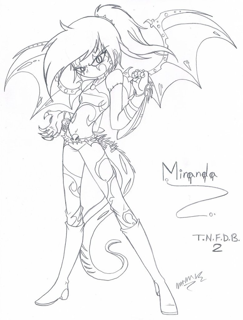 779x1026 Miranda The Demon Girl By Inked Alpha