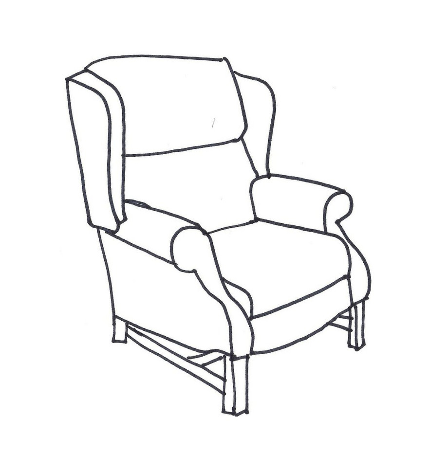 881x968 Chairs For Drawing Line Drawings Of Chairs