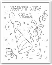 200x250 Party Hat New Year Drawings Merry Christmas Amp Happy New Year
