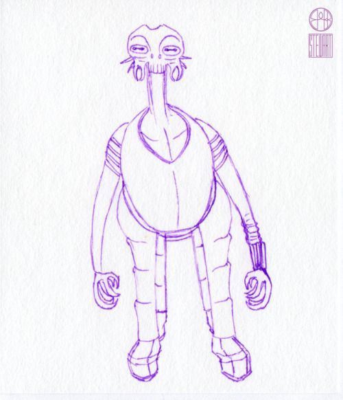 500x582 Challenge Day 310, Year 2 Muji Purple Rollerball 0.275mm Nib Pen