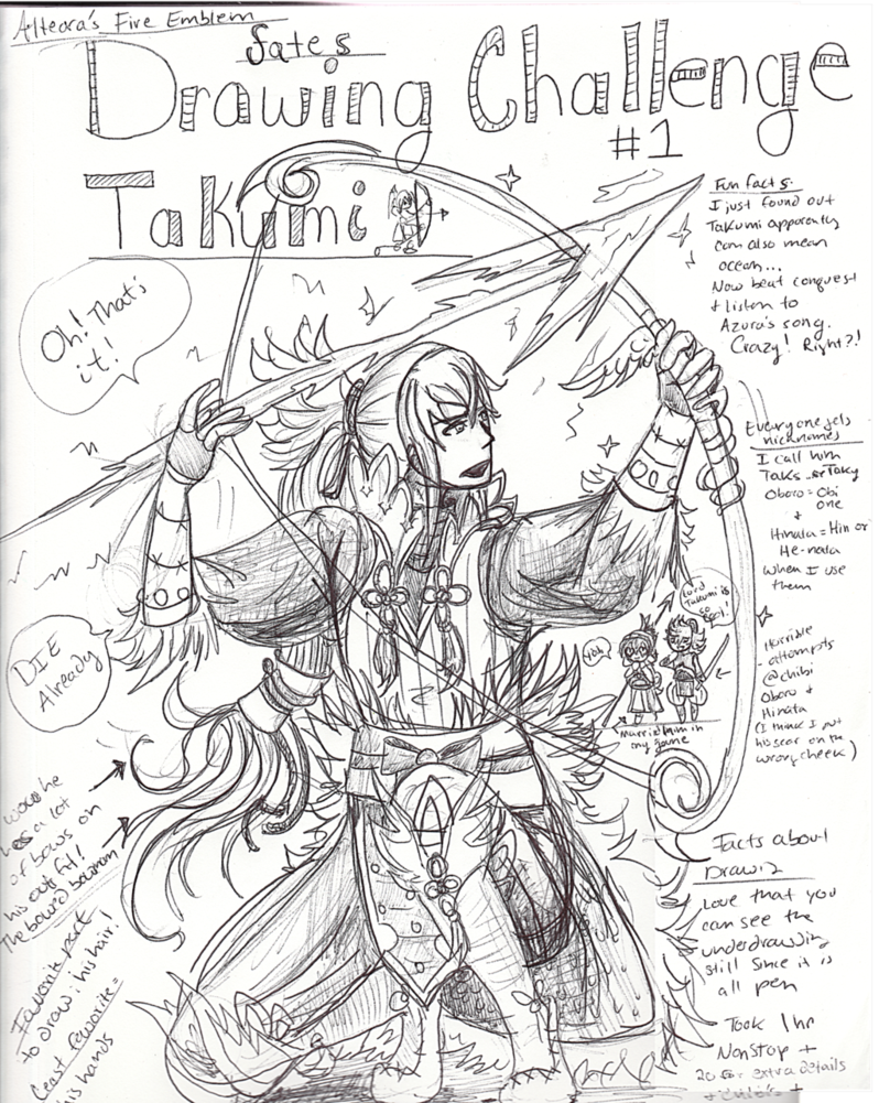 798x1001 Fire Emblem Fates Drawing Challenge