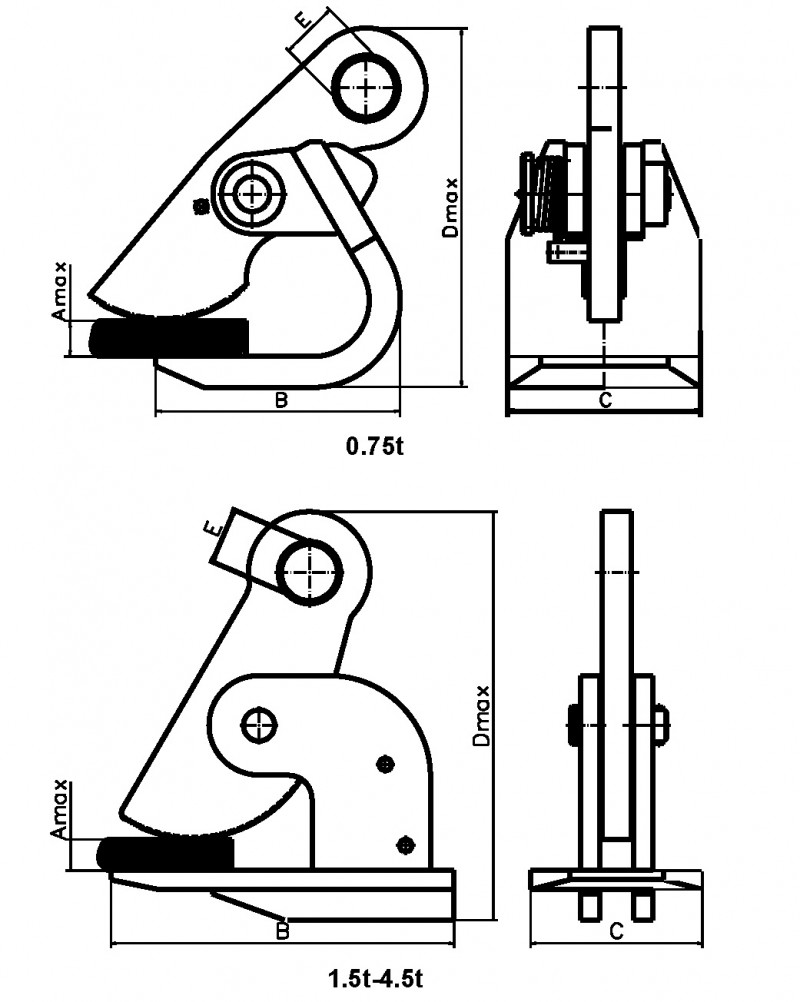 800x1002 Challenger Plate Clamps
