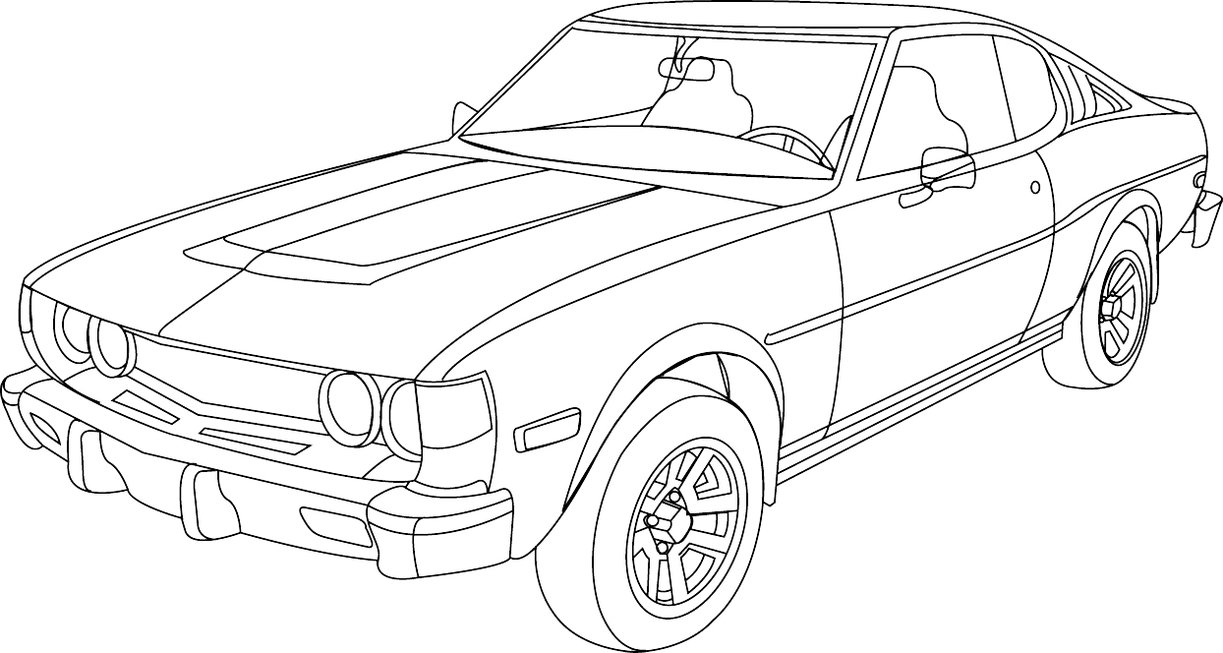 1223x653 Car Line Drawings Pictures To Pin