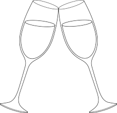 228x221 Image Result For Champagne Glass Silhouette Templates