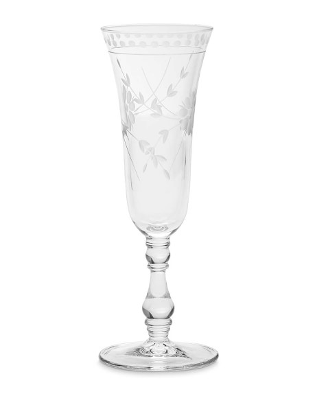459x574 Vintage Etched Champagne Flutes Williams Sonoma