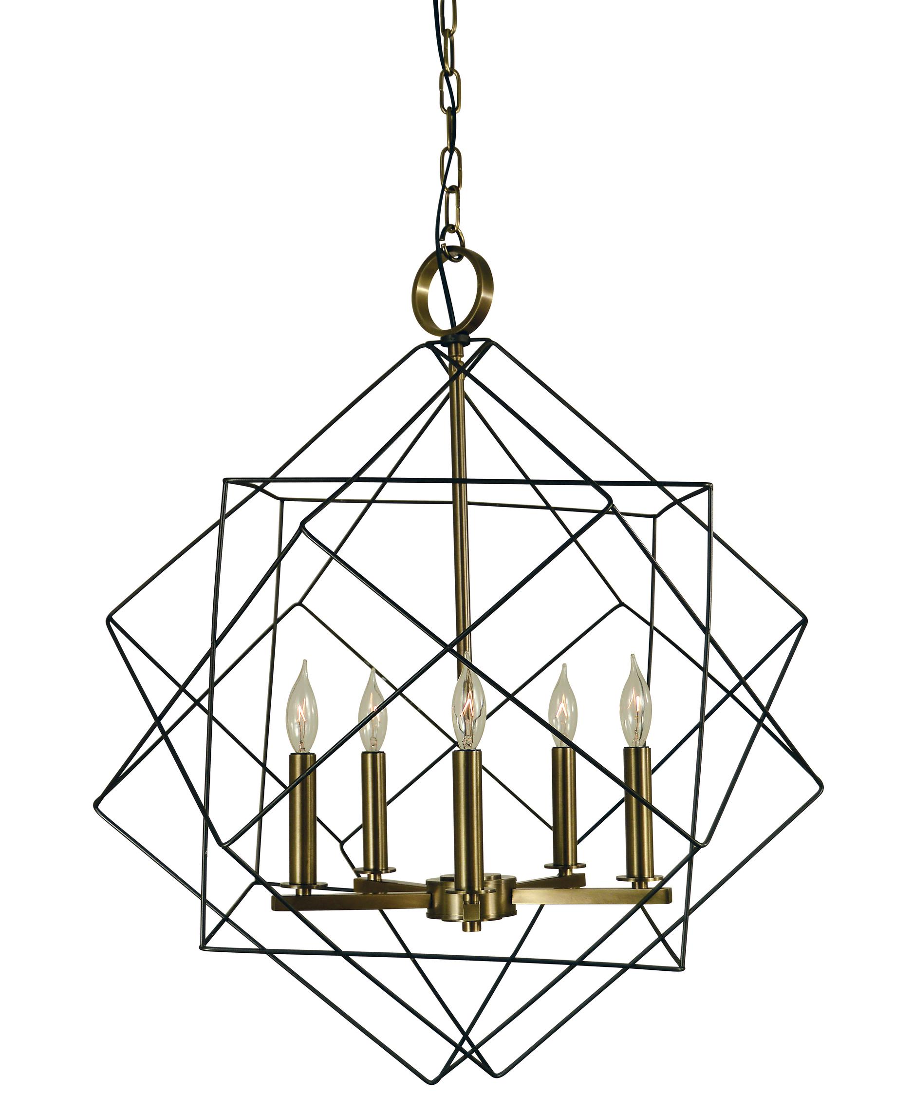 1875x2250 Framburg 4705 Etoile 24 Inch Wide 5 Light Chandelier Capitol