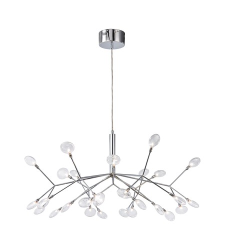 450x500 Elk 1852227 Flavante 27 Light 36 Inch Polished Chrome Chandelier