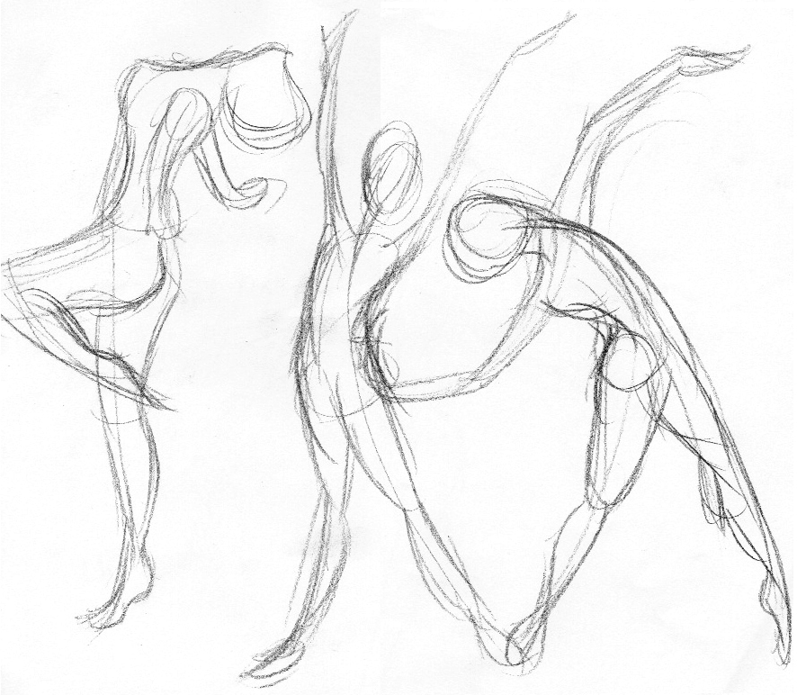 Charcoal Gesture Drawing at GetDrawings | Free download
