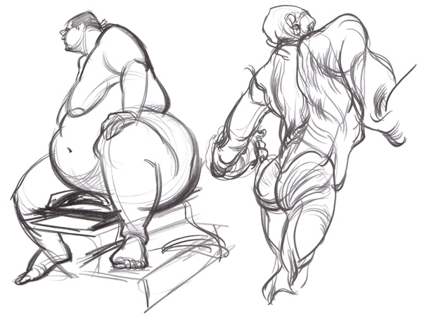 600x450 Dynamic Life Drawing
