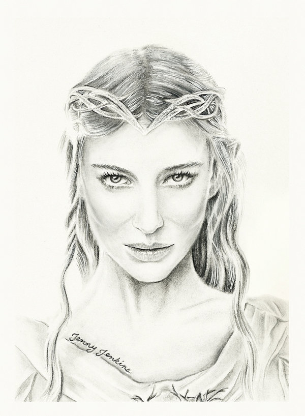 600x818 Galadriel By Thewholehorizon