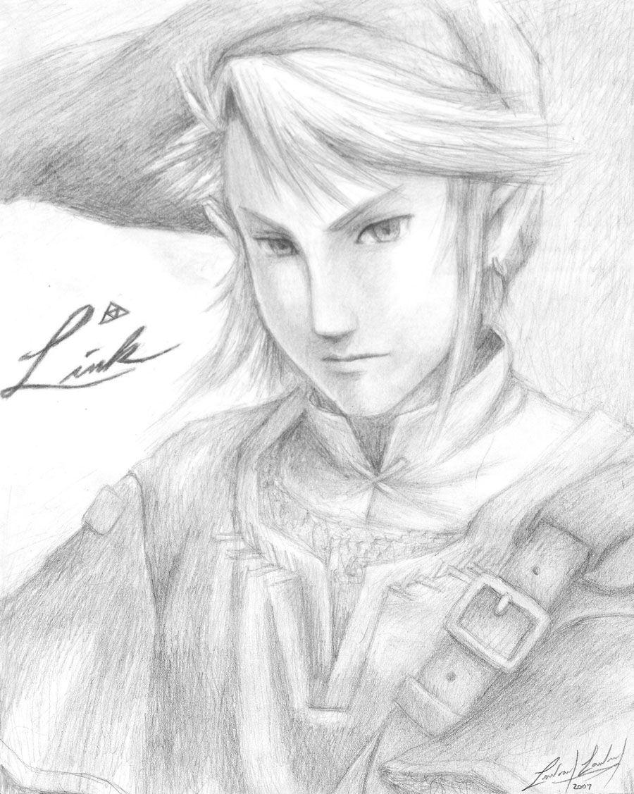 900x1127 Link Sketch By Friedchicken365