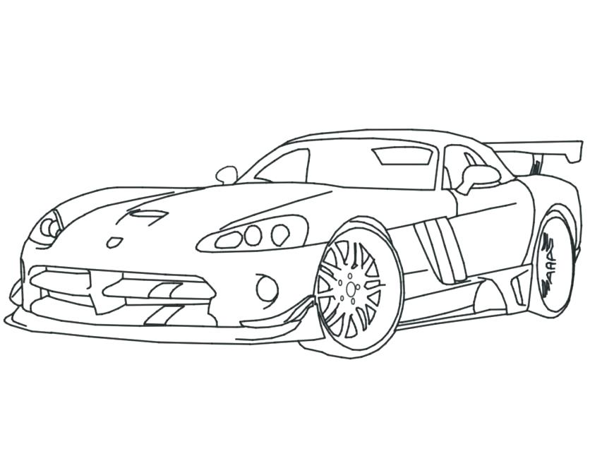 870x653 Dodge Charger Coloring Pages