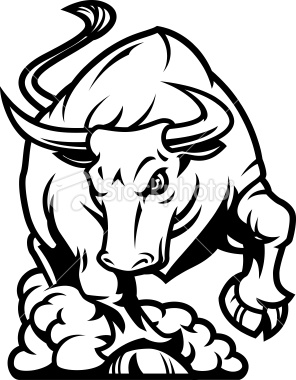 296x380 Set Of Angry Bulls Design Vector 04