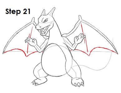 388x300 How To Draw Charizard