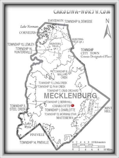 406x539 Charlotte City In Mecklenburg County