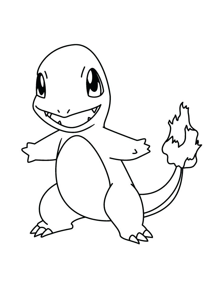 736x950 Best Pokemon Coloring Pages Charmander New 5 For Adults Pdf