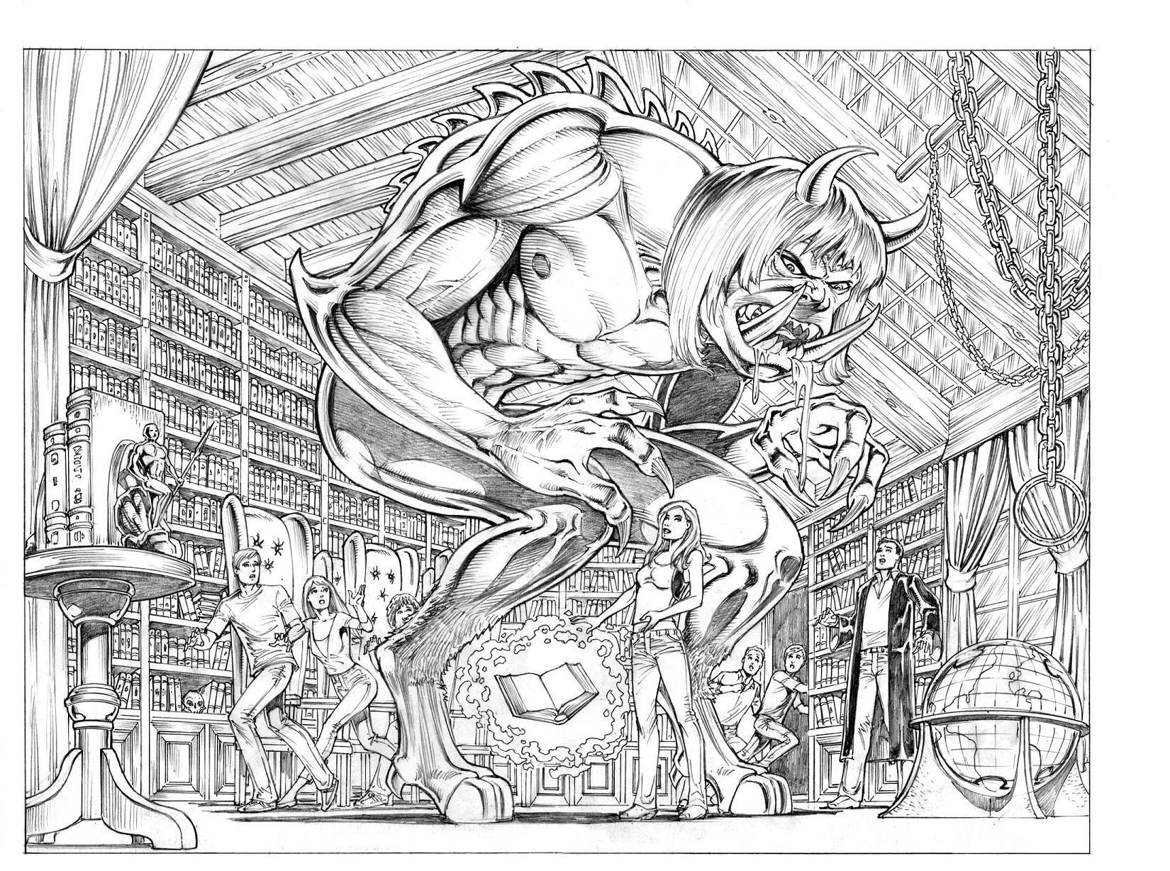 1650x1228 Charmed Comics Images Previewrt. Paigend Leore Fighting