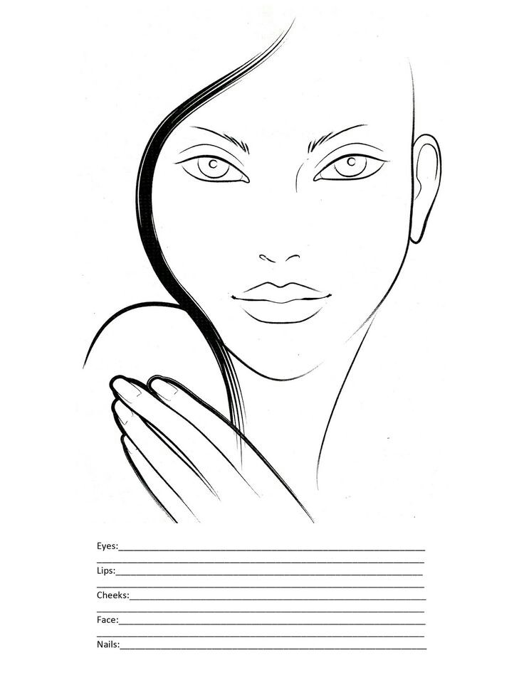 736x952 Face Chart Makeup Face Charts And Make Up
