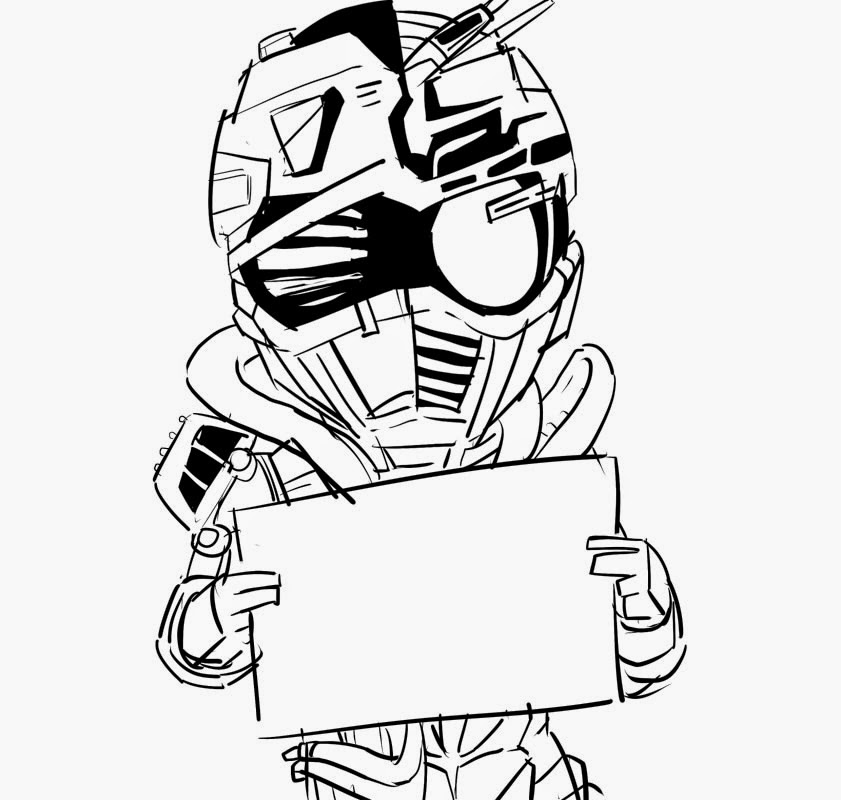 841x800 Komik Rider Step By Step Drawing Chase