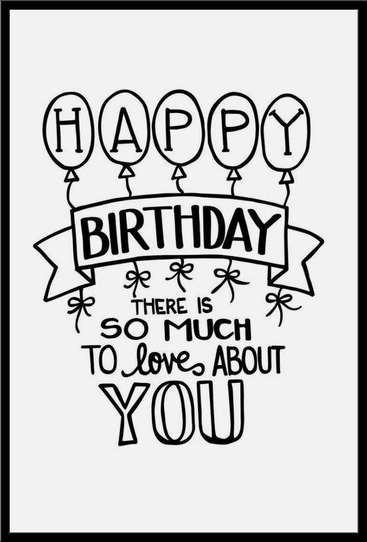 720x1061 Happy Birthday Drawing Ideas That You Just Wish To Check