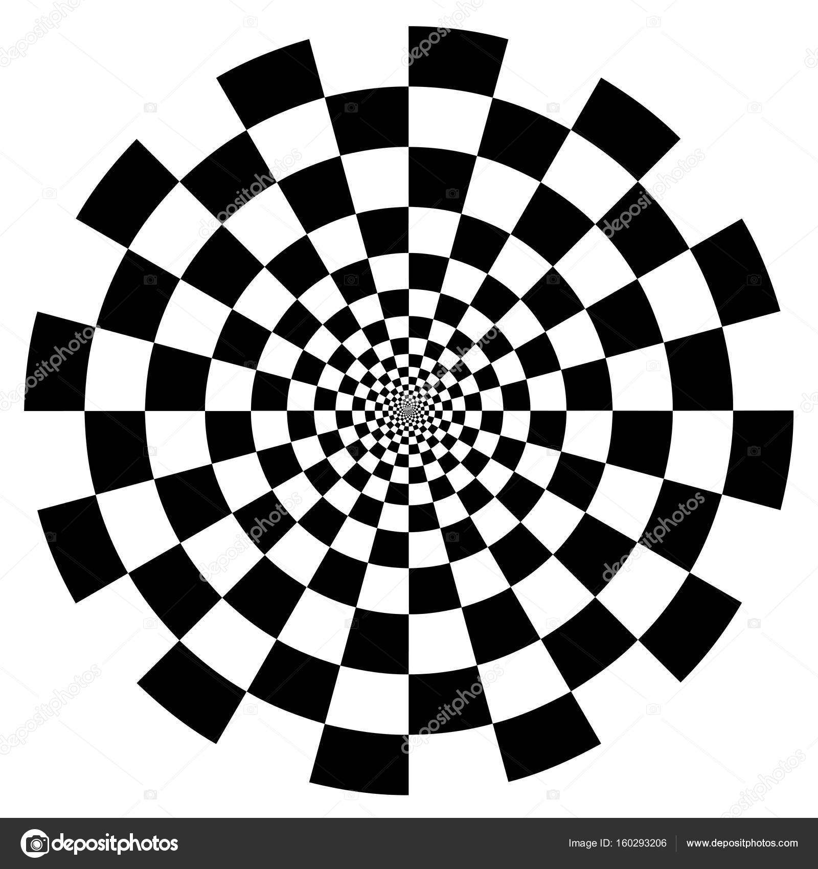 1600x1700 Spiral Design Patterns, Checkerboard Stock Vector Casejustin
