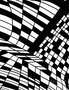 230x300 Checkered Pattern Drawings Fine Art America