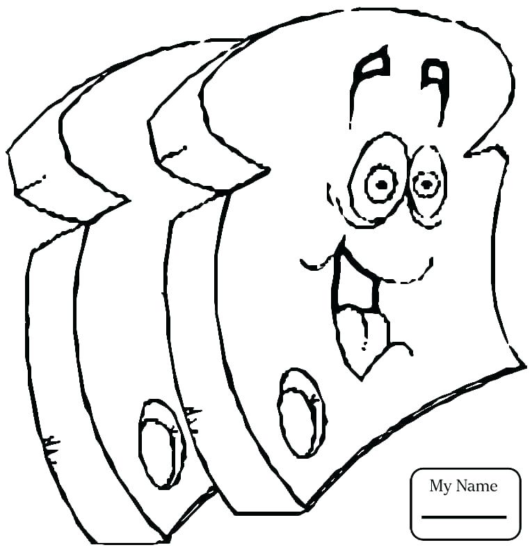 765x793 Perfect Pancake Coloring Pages Kids Breakfast Checkers Page Pig