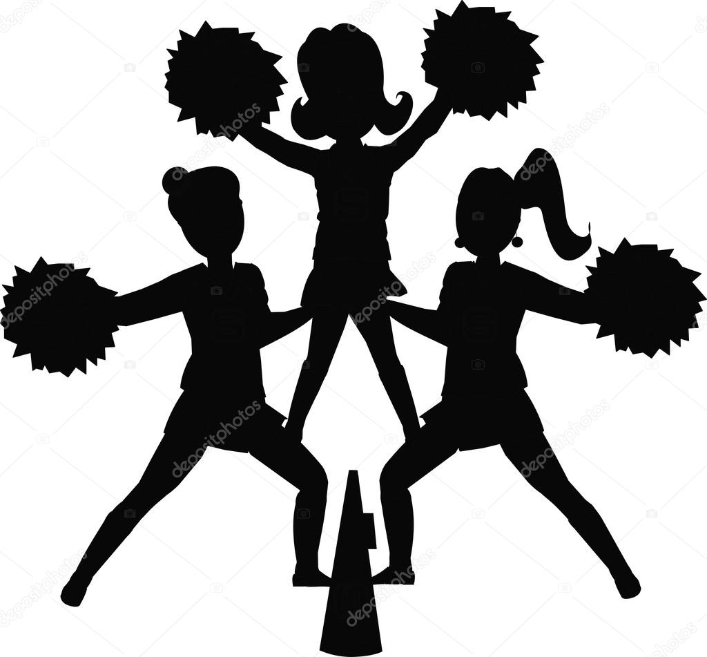 1024x951 Cheerleaders Stock Vectors, Royalty Free Cheerleaders