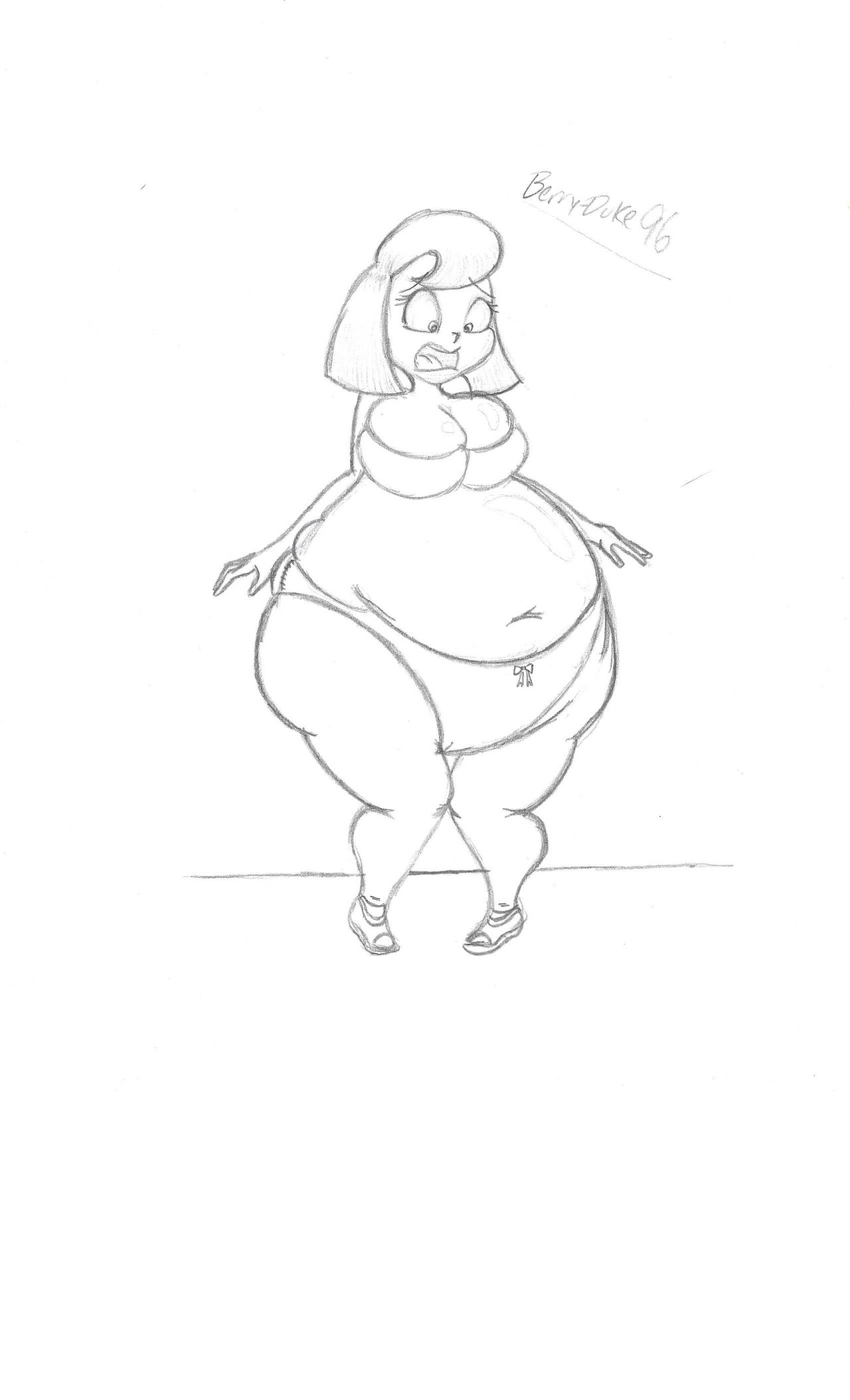 1280x2108 Lost Drawings Cheerleader Without Uniform By Berry Duke96