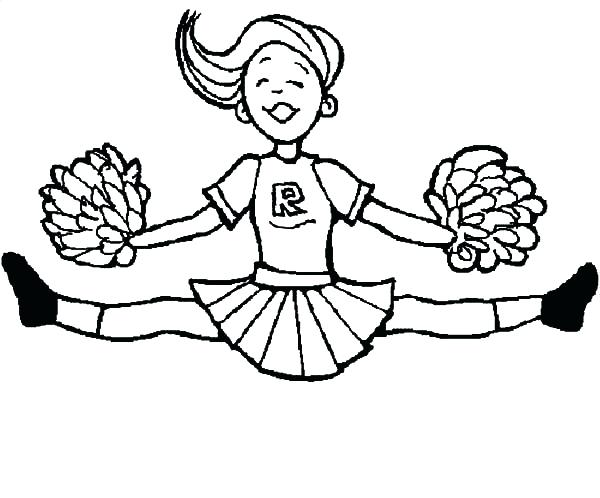 Cheerleaders Drawing at GetDrawings | Free download