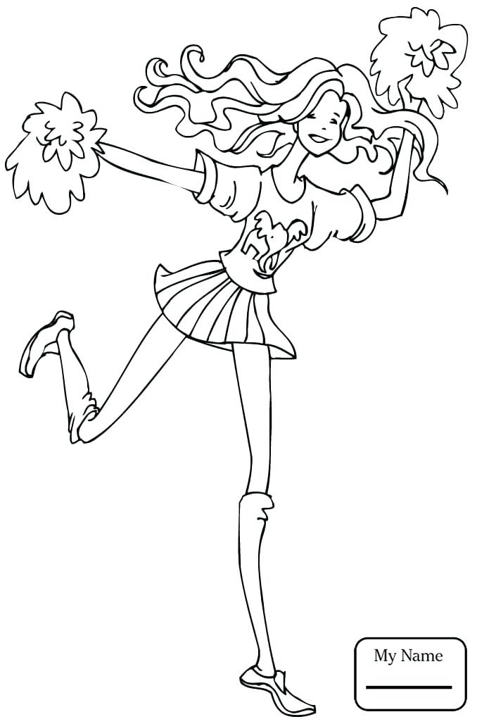 678x1028 Here Are Cheerleading Coloring Pages Images The Cheerleader