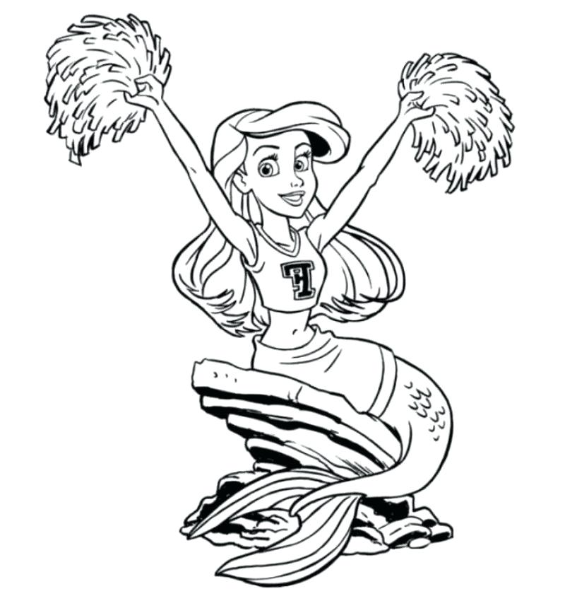 800x867 Cheer Megaphone Coloring Page Best Coloring Disney Book