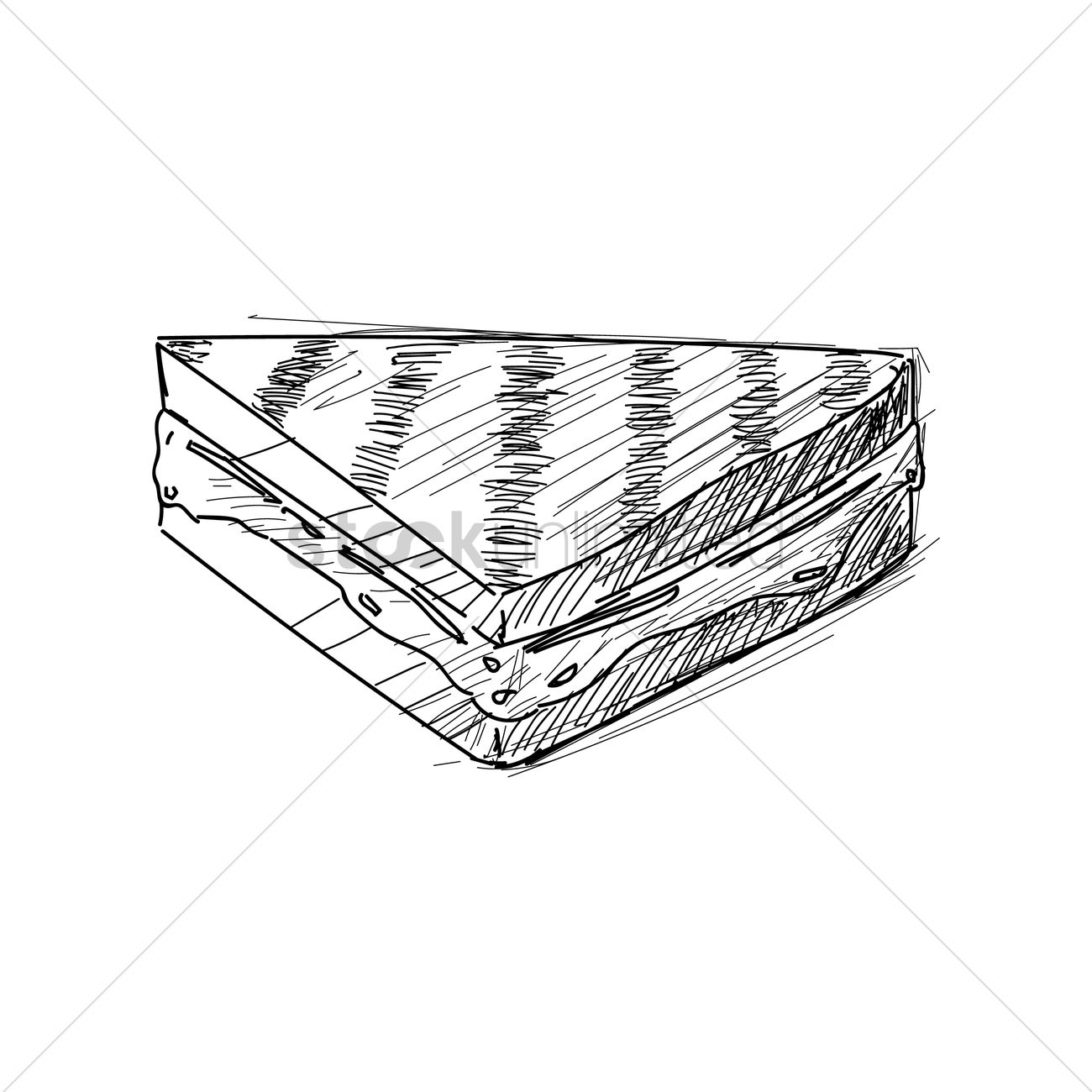 1300x1300 Grilled Cheese Sandwich Vector Image