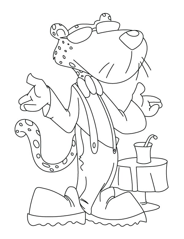600x776 Here Are Cheetah Coloring Pages Images Awesome The Cheetah
