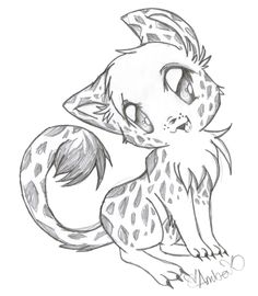 236x270 Drawn Cheetah Kawaii