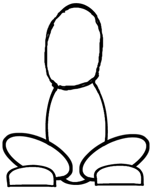 300x371 How To Draw Cartoon Cheetahs With Easy Step By Step Drawing