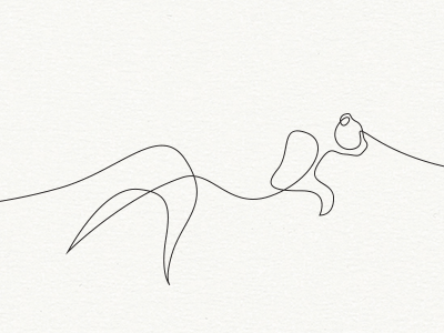 400x300 One Line Cheetah By Dft