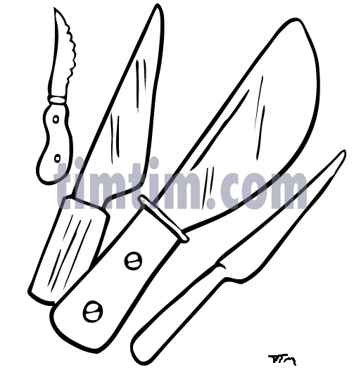 513x526 Angolosfilm Chef Knives Drawing Images