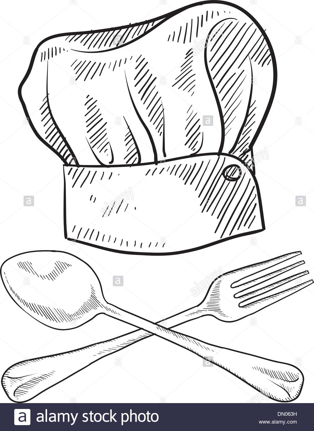 1013x1390 Chef Hat Sketch Stock Vector Art Amp Illustration, Vector Image