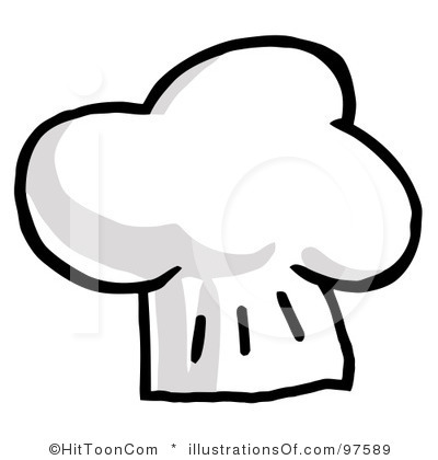 400x420 Chef Hat Clipart Black And White Clipart Panda