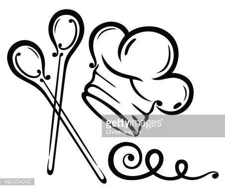 452x380 Chef Hat, Spoons Premium Clipart