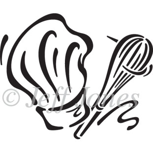 311x311 Icons Chef's Hat And Whisk Vector Icon Illustration