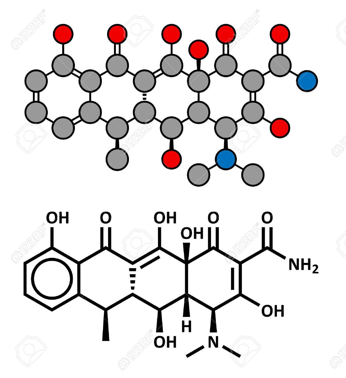 1189x1300 Doxycycline Antibiotic Drug (Tetracycline Class), Chemical