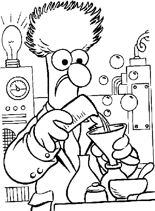 528x719 Muppets Chemical Coloring Page Go On, Bust Out The Crayons, You