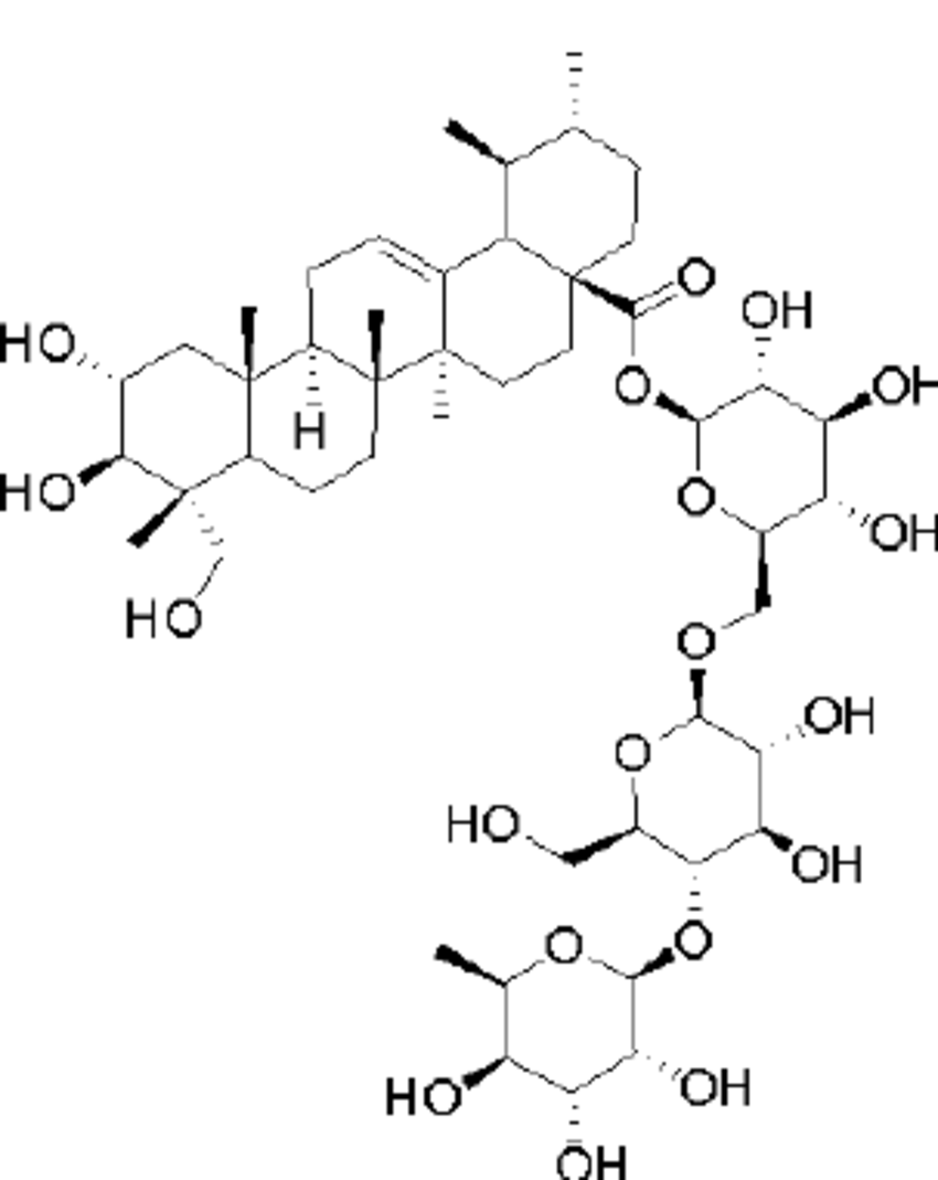 850x1069 Structure Of Asiaticoside.