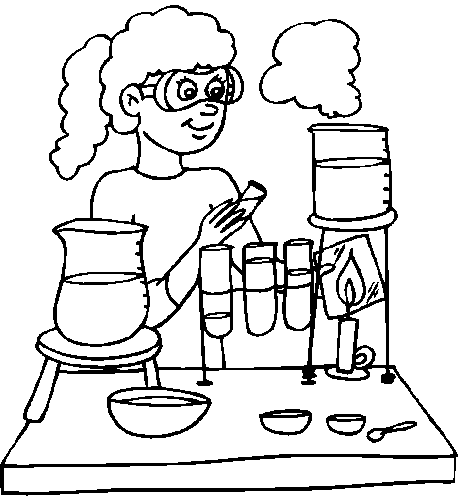 948x1024 Chemical Engineering Coloring Page