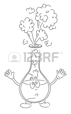 279x450 Cartoon Image Of Chemical Reaction Royalty Free Cliparts, Vectors