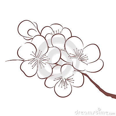 400x400 Drawn Cherry Outline