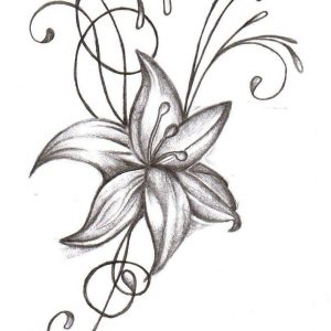 Cherry Blossom Flower Drawing at GetDrawings | Free download